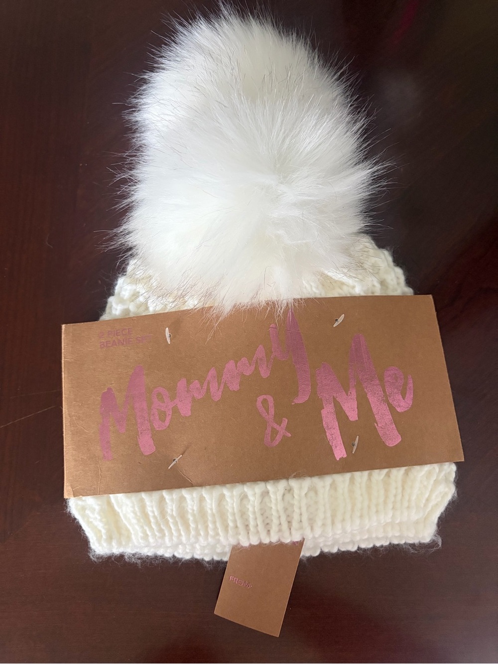 Mommy & Me -2 Piece Beanie Set